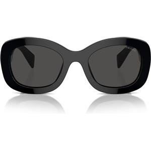 Prada PR A13S - 1AB5S0 Occhiali da Sole Donna in Acetato con Design Ovale e Logo Elegante