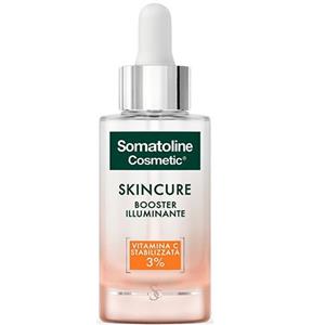 Somatoline Cosmetic Skincure Booster Illuminante 30 ml - Trattamento concentrato con Vitamina C al 3% per un'azione antiossidante e illuminante