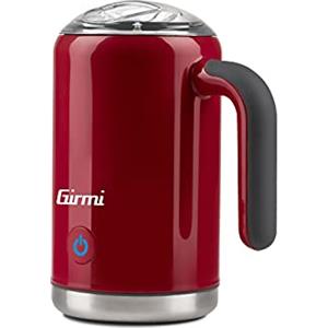 Girmi ML5402 Montalatte, 500W, Capacità 350ml, Spegnimento automatico, Contenitore antiaderente, Rosso