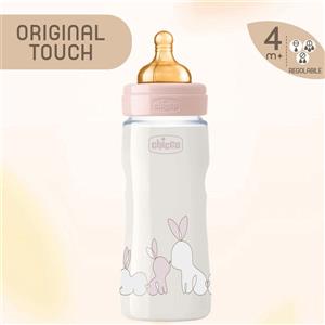 Chicco Bavaglino Originale T Reg Girl Cauc330 - 330ml, Prodotto Italiano