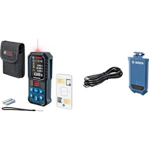 Bosch Professional Distanziometro laser GLM 50-27 C + Bosch Professional GLM Batteria agli ioni di litio BA 3.7V 1.0Ah A