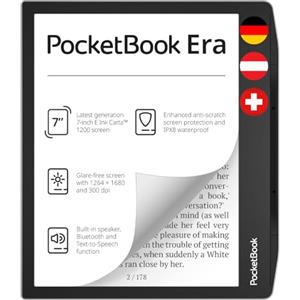 Pocketbook Era Argento e-book Reader e-book Reader 7 Pollici Touch Display 16GB Bluetooth