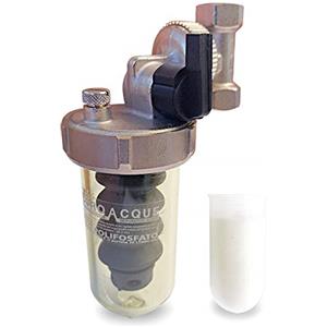 Energy DueGi Dosatore proporzionale di polifosfati SLIM con by-pass e attacchi ruotabili a 45°