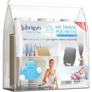 Uniderm Farmaceutici Lubrigyn Intimo & Corpo - Olio Detergente 2 in 1, 3 Pezzi da 100 ml, Igiene Ultra-Delicata