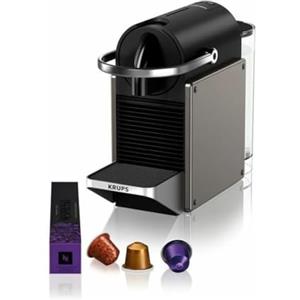 Nespresso Macchina da caffè Krups Pixie Titanio YY5290FD