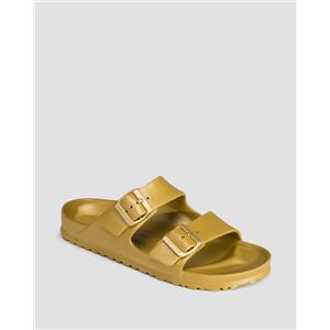 Birkenstock Ciabatte Dorate Da Donna Birkenstock Arizona Eva Narrow