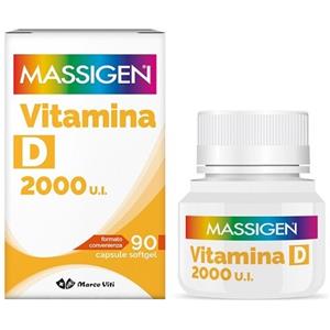 MARCO VITI FARMACEUTICI SPA MASSIGEN VITAMINA D 2000 UI