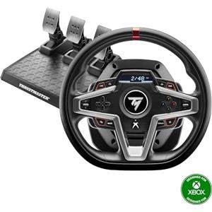 Thrustmaster T248 Volante da Corsa & Pedali Magnetici - Force Feedback Ibrido da 3,1 Nm - Display Dashboard Interattivo - Per Xbox Series X|S, Xbox One e PC - Licenza Ufficiale