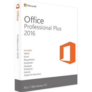 Microsoft Office 2016 Professional Plus - Suite Completa con Word, Excel, PowerPoint, Outlook e Licenza a Vita