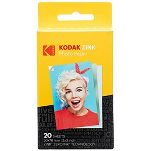 Kodak ZINK - Carta fotografica 50x76, 20 foto