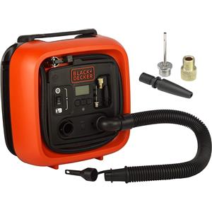 Black & Decker BLACK+DECKER ASI400-XJ Compressore Portatile Compatto senza Serbatoio ad Alimentazione