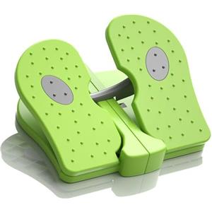 HERCHR Stepper per Piedi, Stepper per Esercizi Mini Stepper Stair Stepper Fitness Stepper Pedale Pieghevole Ginnico per Esercizi a Casa in Ufficio(Verde)