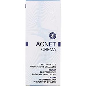 Bionike Acnet Crema 30 ml - Trattamento e Prevenzione dell'Acne con Idratazione e Protezione Solare