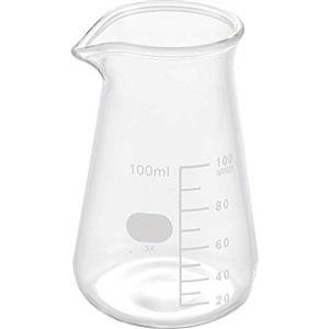 HERCHR Misurino in Vetro 3.38Oz,Misurino Graduato Caraffa Graduata Bicchiere Graduato Brocca per Schiumare Caffè Latte per Espresso Latte Art Bicchiere Graduato per Liquidi