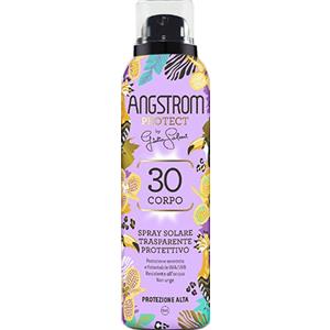 Perrigo Angstrom Spray Solare Trasparente SPF30 200ml - Edizione Limitata, Resistente all'Acqua e Facile da Applicare