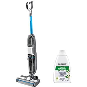 Bissell CrossWave HF3, Aspirapolvere Senza Fili, Aspira e Lava Insieme, Scopa Elettrica Leggero, 25 Minuti di Autonomia, Lavasciuga Pavimenti, Lavapavimenti Potente, Solo per Pavimenti Duri, 3598N
