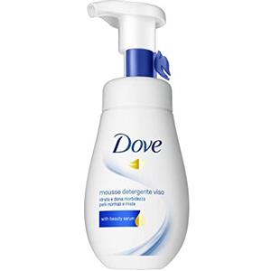 Dove Mousse Detergente Viso Idratante, per Pelli Normali e Miste 160 ml