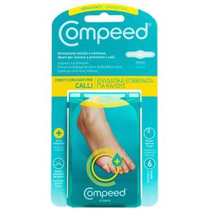 Compeed Cerotti Idratanti per Calli - 6 Pezzi, Comfort e Idratazione Continua