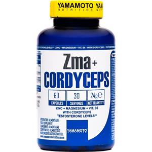 YAMAMOTO NUTRITION ZMA CORDYCEPS - Integratore con Zinco, Magnesio e Vitamina B6 per il Benessere Maschile e la Fertilità
