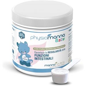 Iuppa Physiomanna Baby - Integratore Intestinale per Bambini fino a 3 Anni, 100 g con Manna da Frassino e Mannite