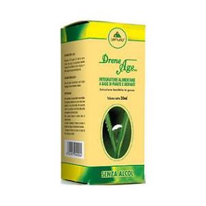 Lemuria Drene Age - Integratore Alimentare 30 ml per il Drenaggio dei Liquidi e la Funzionalità Urinaria - Senza Alcol