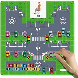 sacemontic Labirinto Magnetico, Giochi Montessori 3 4 5 Anni, Giochi Bambini Alfabeto, Montessori Busy Board Magneti Bambini Giochi Autismo, Giochi Educativi di Piccola Motricità, Regalo per Bambini