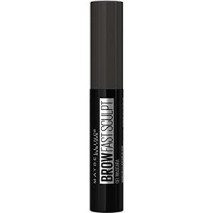 Maybelline New York Gel Mascara Sopracciglia Brow Fast Sculpt, Pettina e Definisce con Precisione, Lunga Tenuta, 06 Marrone Scuro, 2, 8 ml, Confezione da 1