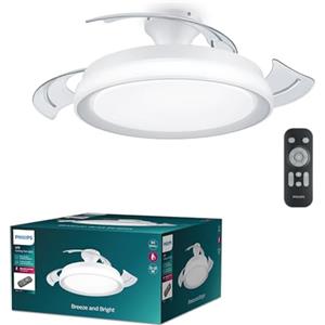 Philips PLAFONIERA LED CON VENTILATORE BLISS DC BIANCO 2835W 2700/5500/4000K 27908700