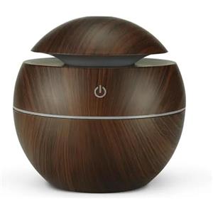 Jung Umidificatore ad ultrasuoni e diffusore di aromi,mini purificatore diffusore di aromi di oli essenziali da 130 ml