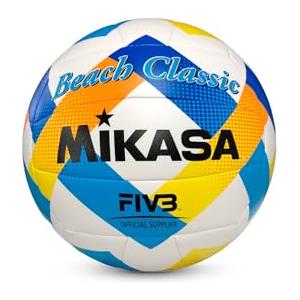 MIKASA Classic Bv543c-vxa-y Beach Volleyball, Pallone Unisex-Adulto, Multicolore (Multicolore), Taglia Unica