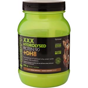 +Watt XXX Hydrolysed Protein 90 +DH8 - Integratore Proteico di Qualità Superiore con Vitamine - Gusto: Cookie Nocciola - Formato: 750g