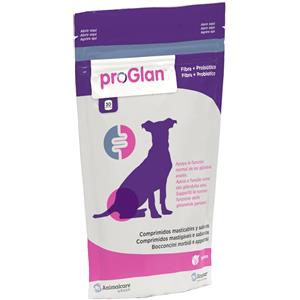 ProGlan - Mangime Complementare per Cani in 30 Bocconcini Morbidi con Zucca e Probiotici