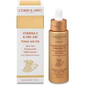 L'ERBOLARIO SB Srl L'erbolario, Siero viso Vitamina C & oro 24K, 30 ml