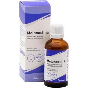 Plameca Melanoctina in Gocce - Melatonina Gocce Adulti e Bambini - Per uso Sublinguale - 50 ml - 1 mg Melatonina per 0,25 ml