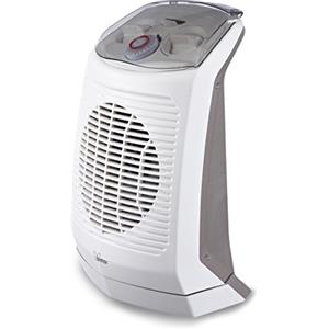 bimar HF201 Termoventilatore Elettrico Portatile, Bagno, stufetta elettrica Basso consumo, Scaldino, Timer 24h, Aria Calda, Silenzioso, Riscaldamento Ambiente, Tripla Sicurezza