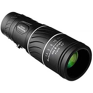 Generic Telescopi monoculari monoculari portatili, cannocchiale monoculare compatto impermeabile 16 X 52, telescopio ottico bifocale per adulti birdwatching tiro campeggio viaggi