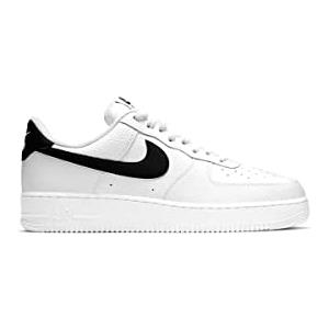 NIKE Air Force 1 '07, Scarpe da ginnastica basse Uomo, White Black 100, 45.5 EU