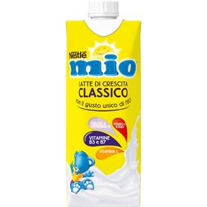 Nestlé MIO Latte di Crescita Classico 500ml - Nutriente per Bambini con Ferro e Iodio