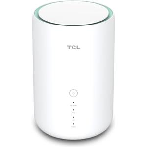 TCL LinkHub - HH130VM Home Station Router 4G, LTE (CAT 12/13), Dual Band, Gigabit, supporto scheda SIM, standard 3CA, WiFi AC, Hotspot fino a 64 Utenti, White [Italia]
