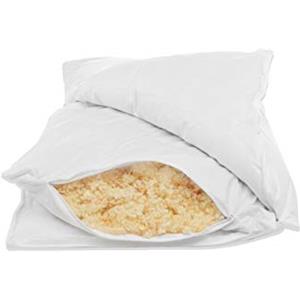 Daunen Step Cuscino con nucleo Perla Cirmolo | 50x80 cm - standard Italia | Classic - Per chi dorme di schiena o di lato