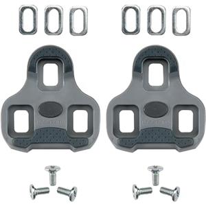 Look Tacchette Keo Grip Grigio - Ampia Superficie, Antiscivolo e Libertà Angolare di 4.5°