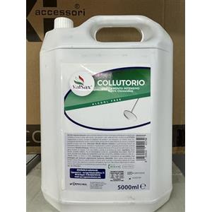 Valsax Colluttorio Cloredixindina 0,20 Alla Menta - Tanica da 5 Litri