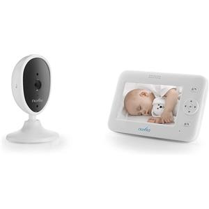 Nuvita Baby Monitor con Video Digitale Wireless 2,4GHz con Visione Notturna e Monitoraggio della Temperatura
