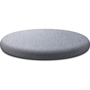 VALINK Cuscino rotondo in memory foam, tinta unita, lavorato a maglia, comodo e traspirante, per casa, camera da letto, soggiorno