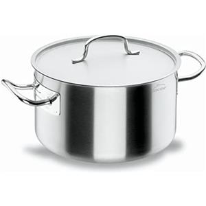 LACOR Pentola per Cottura della Carne, Acciaio Inossidabile, Argento, 50 cm