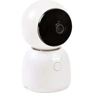 BÉABA, Baby Video Monitor Aggiuntiva, Applicazione Mobile, Telecamera HD, Rotazione a 360°, Visione e Luce Notturna, Walkie-Talkie, Ninnananne, Controllo Temperatura e Umidità, Zen Night Light Blanc