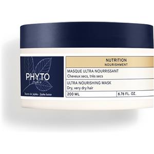 PHYTO Nutrition Maschera Ultra Nutriente 200ml - Trattamento per Capelli Secchi e Molto Secchi con Burro di Jojoba