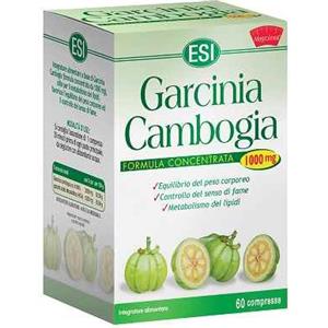 ESI Garcinia Cambogia 1000 mg - Integratore Alimentare in 60 Compresse per Metabolismo dei Lipidi e Controllo del Senso di Fame