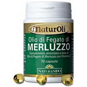 NATURANDO SRL Naturando Olio Di Fegato Merluzzo Integratore 70 Capsule