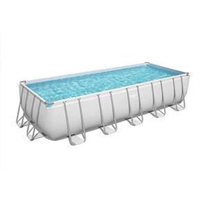 Bestway Piscina Bestway Power Steel Rettangolare cm 640x274x132h - 5612B
